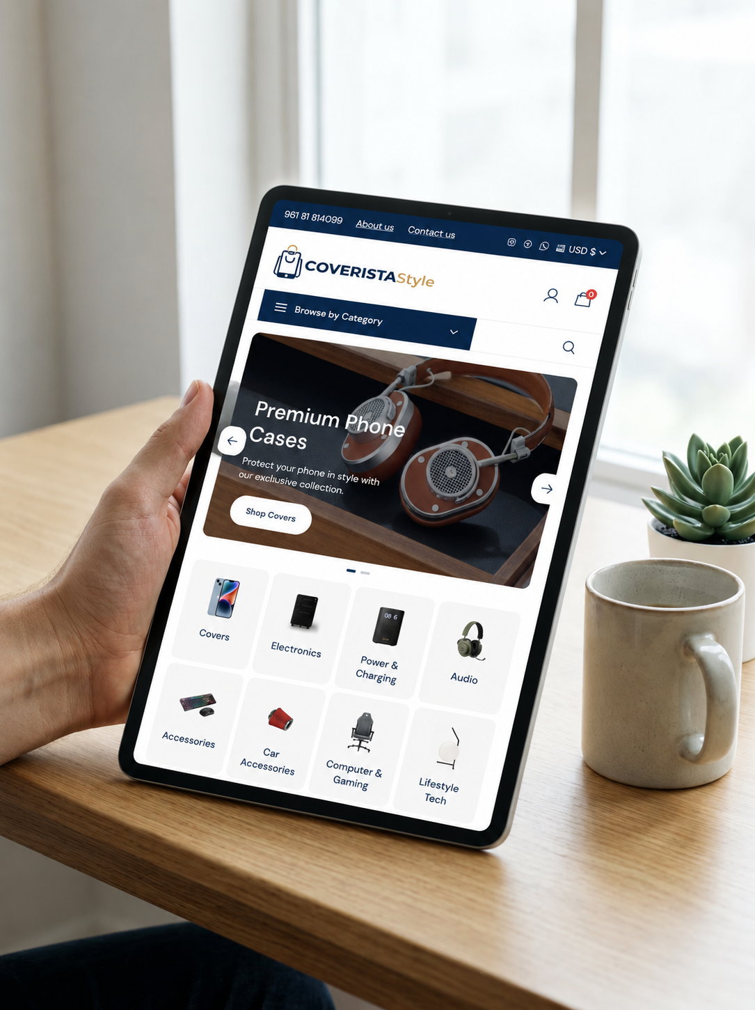 Coverista Style Ecommerce
