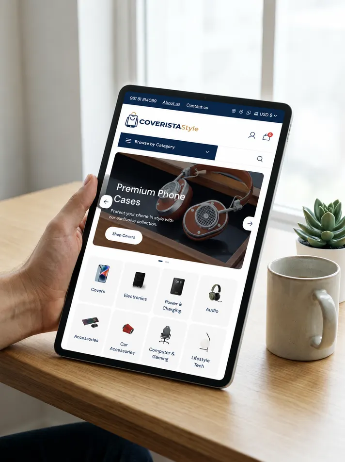 Coverista Style Ecommerce