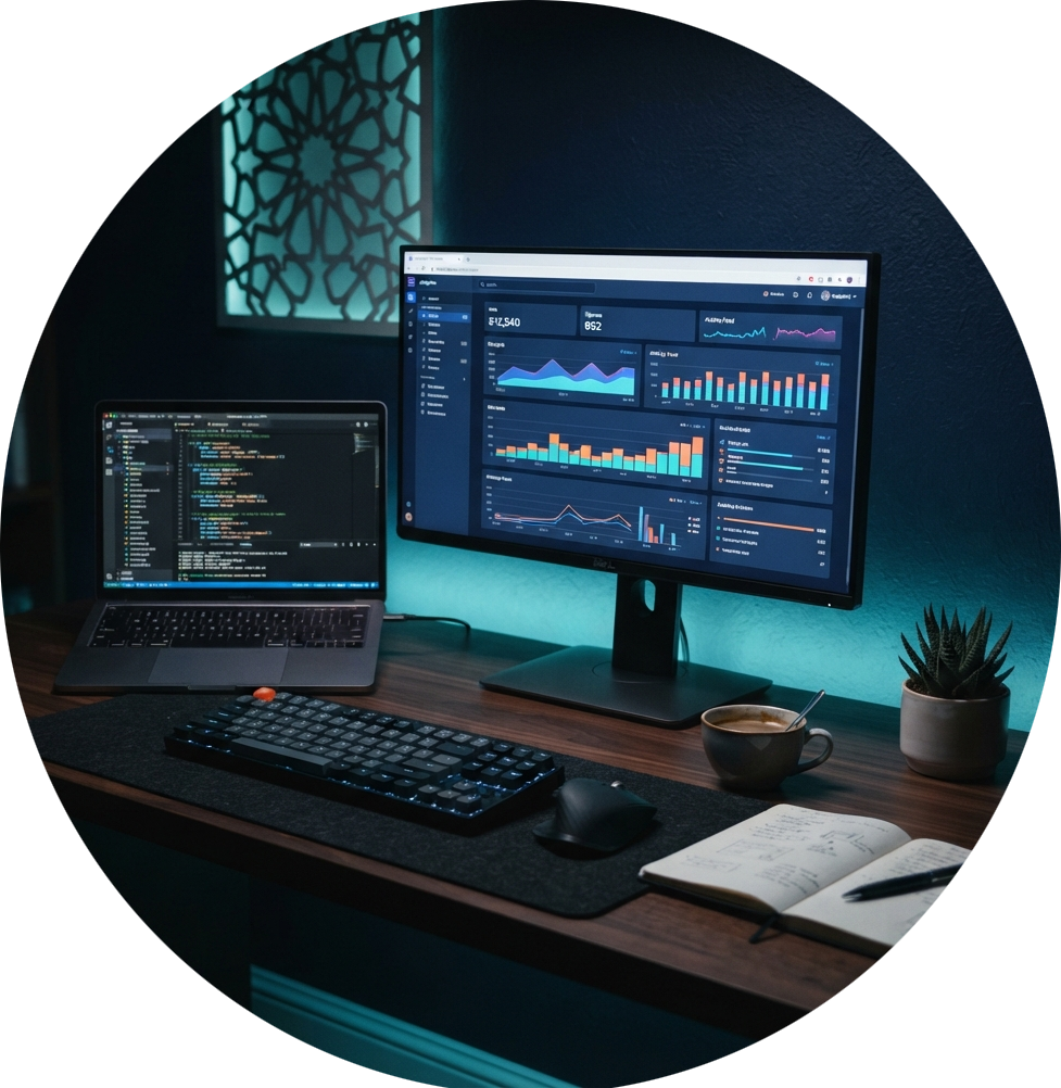 Devlytics web development project screenshot