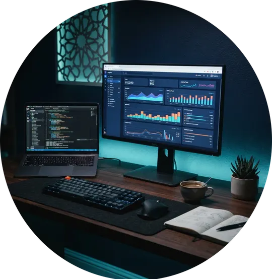 Devlytics web development project screenshot